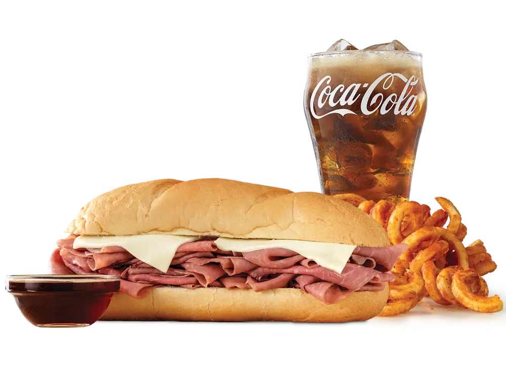 Classic French Dip & Swiss Meal