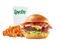 Big Cheesy Bacon Burger Meal