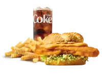 Fish 'n Cheddar Sandwich Meal