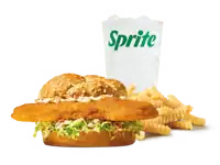 Crispy Fish Sandwich Meal