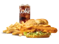 Fish 'n Cheddar Sandwich Meal