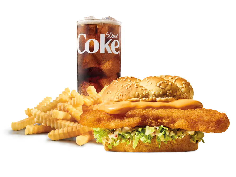 Fish 'n Cheddar Sandwich Meal